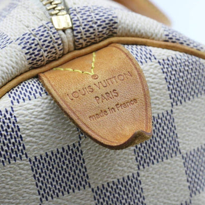 LOUIS VUITTON Damier Azur Speedy 30 Hand Bag LV DU2029 - image 10