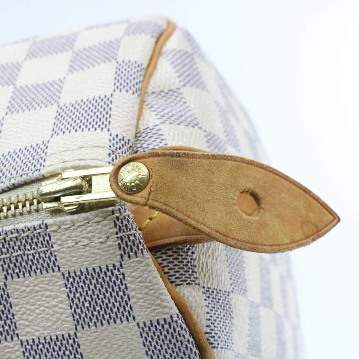 LOUIS VUITTON Damier Azur Speedy 30 Hand Bag LV DU2029 - image 11