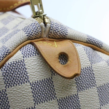 LOUIS VUITTON Damier Azur Speedy 30 Hand Bag LV DU2029 - image 9