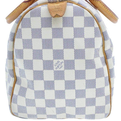LOUIS VUITTON Damier Azur Speedy 30 Hand Bag LV DU2029 - image 4