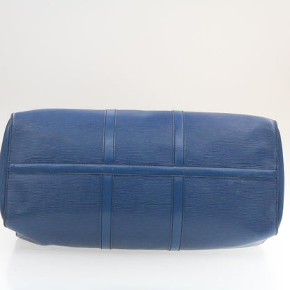 LOUIS VUITTON Epi Keepall 50 Boston Bag Blue VI0990 - image 7
