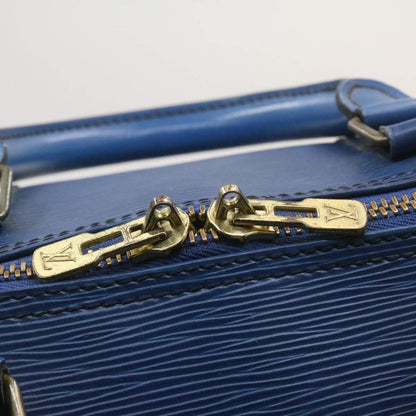 LOUIS VUITTON Epi Keepall 50 Boston Bag Blue VI0990 - image 12