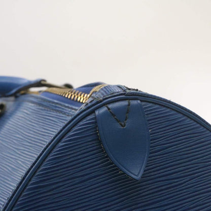 LOUIS VUITTON Epi Keepall 50 Boston Bag Blue VI0990 - image 11