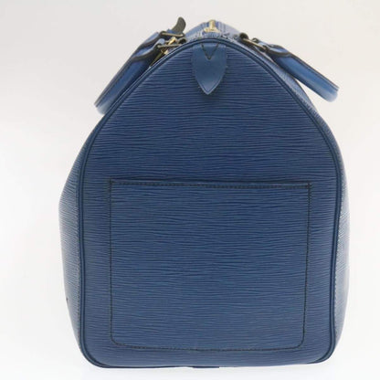 LOUIS VUITTON Epi Keepall 50 Boston Bag Blue VI0990 - image 3