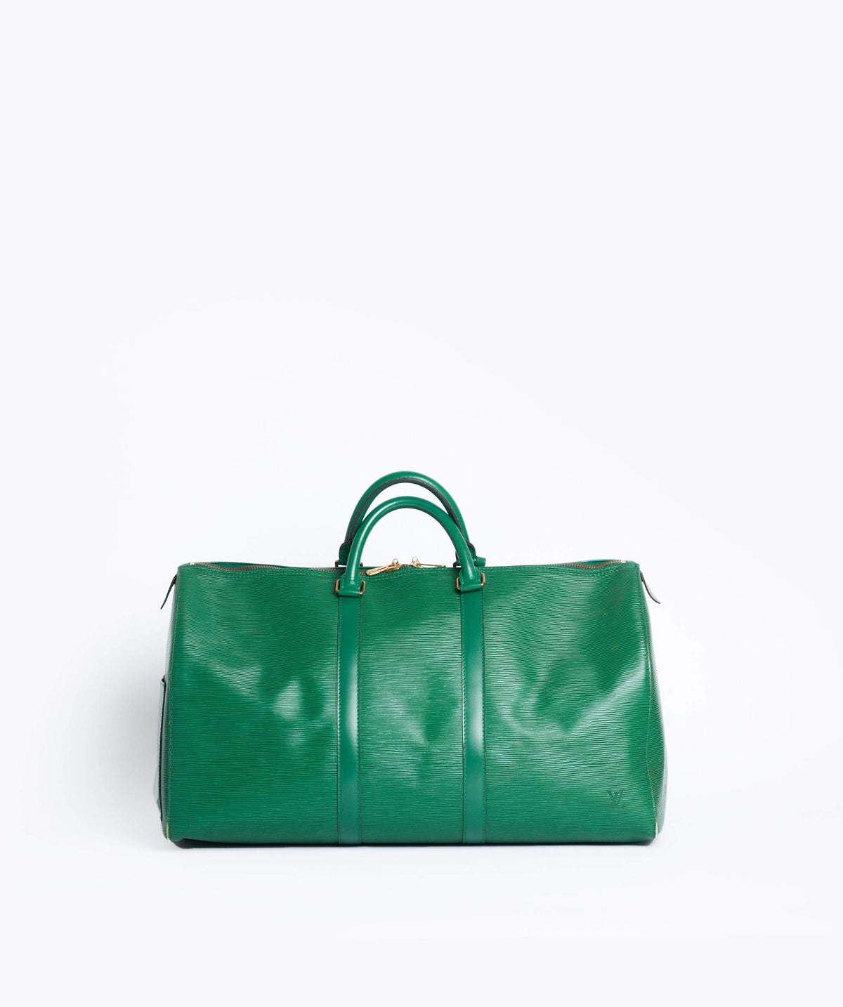 LOUIS VUITTON Epi Keepall 50 Boston Bag Green VI0934 - image 1
