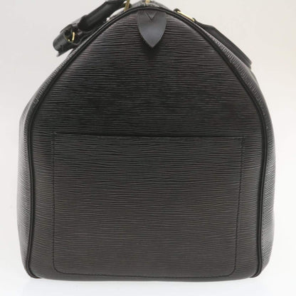 Louis Vuitton Epi Keepall 55 Boston Bag Black - image 4