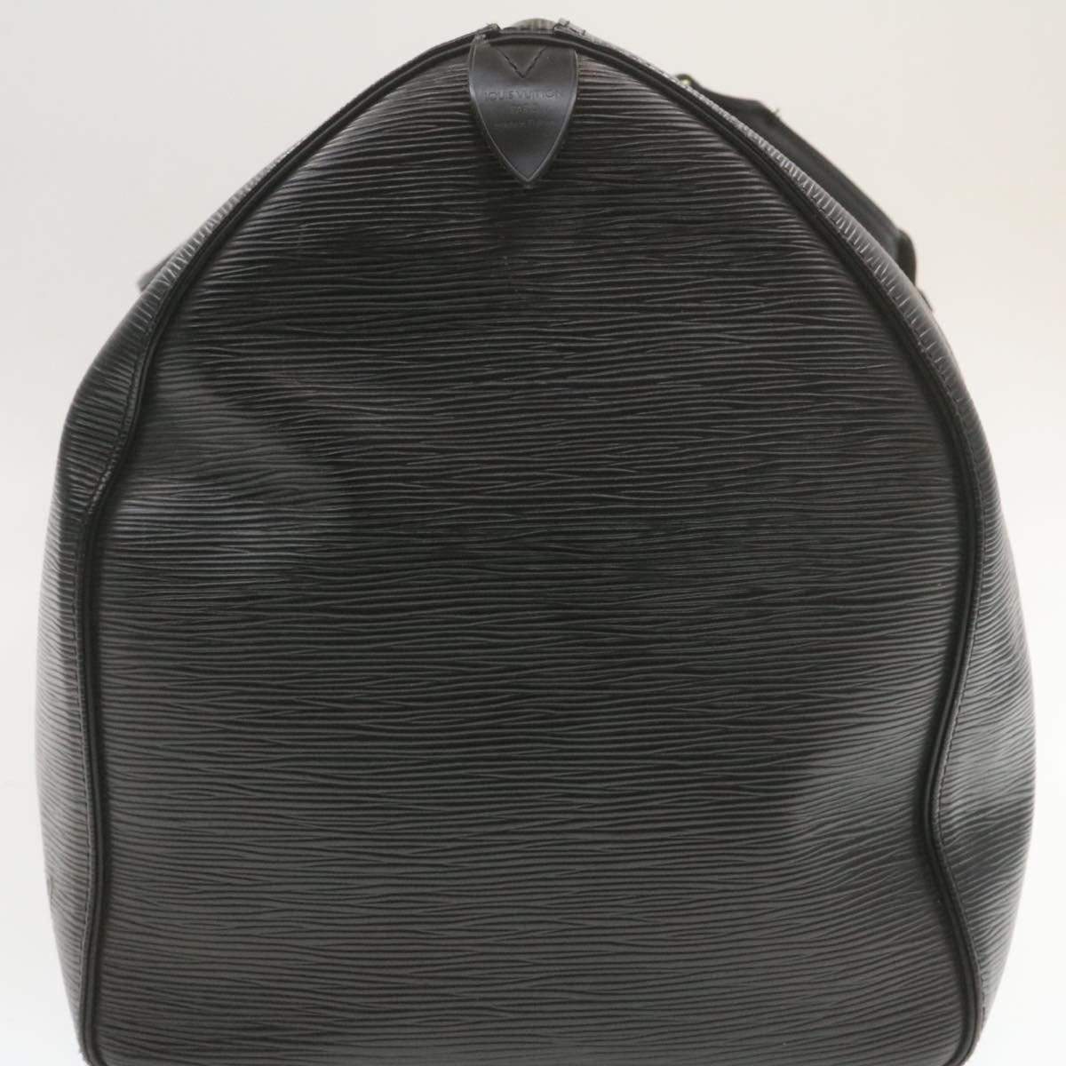Louis Vuitton Epi Keepall 55 Boston Bag Black - image 5
