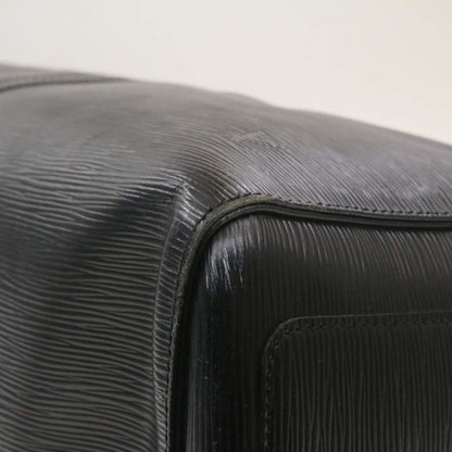 Louis Vuitton Epi Keepall 55 Boston Bag Black - image 10
