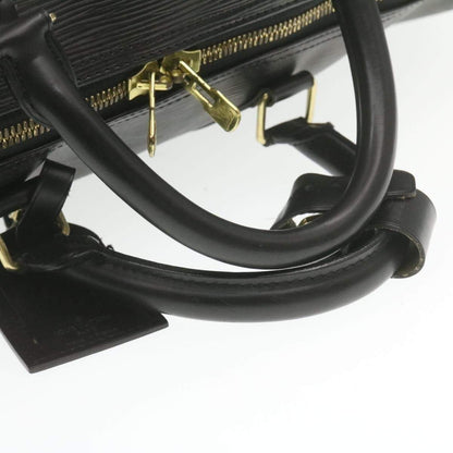 Louis Vuitton Epi Keepall 55 Boston Bag Black - image 7