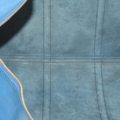 LOUIS VUITTON Epi Keepall 55 Boston Bag Blue VI1920 - image 12