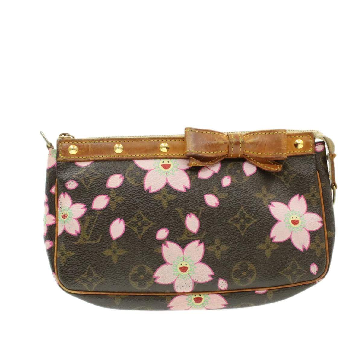 Louis Vuitton Monogram Cherry Blossom Pochette Accessoires Pouch - photo 1