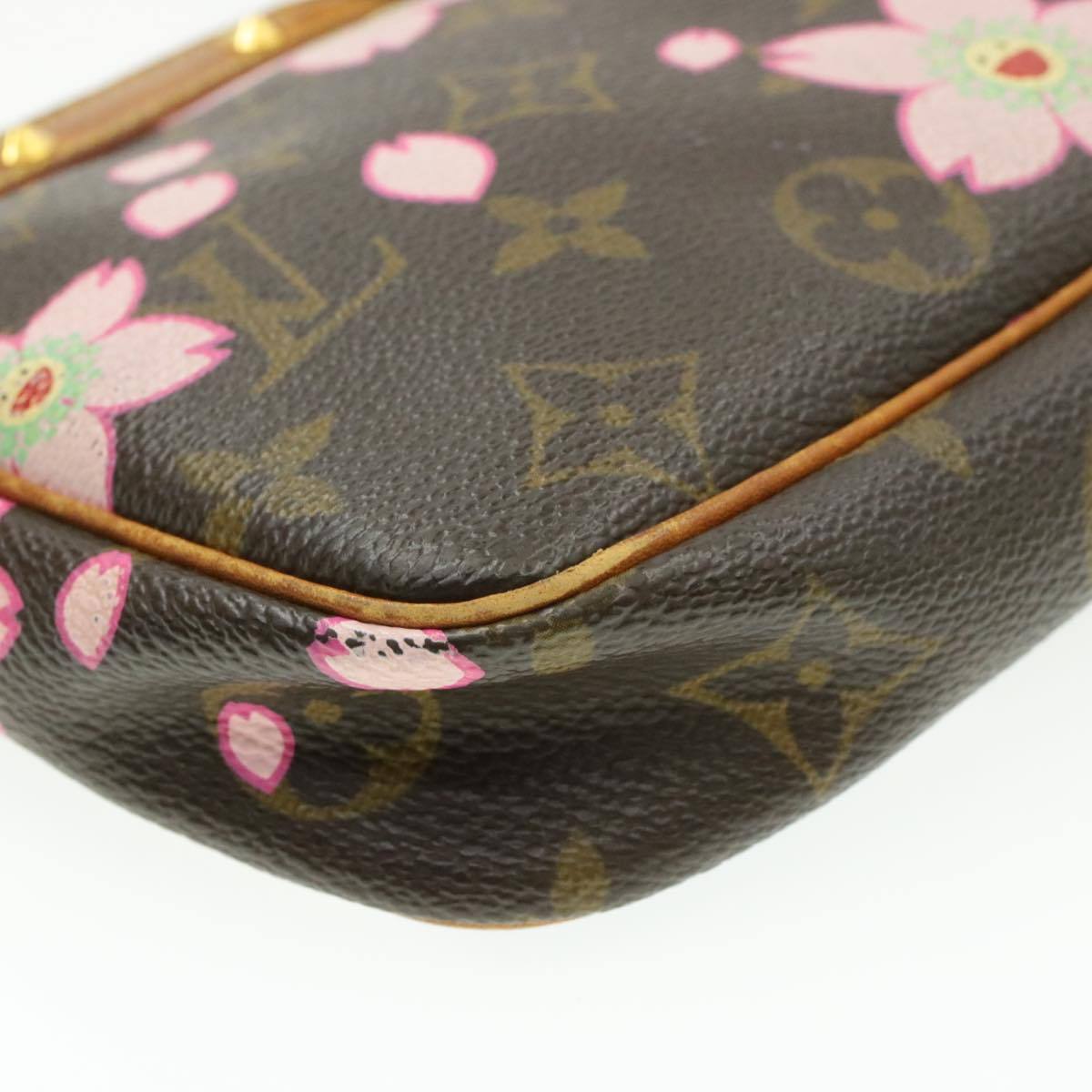 Louis Vuitton Monogram Cherry Blossom Pochette Accessoires Pouch - photo 6