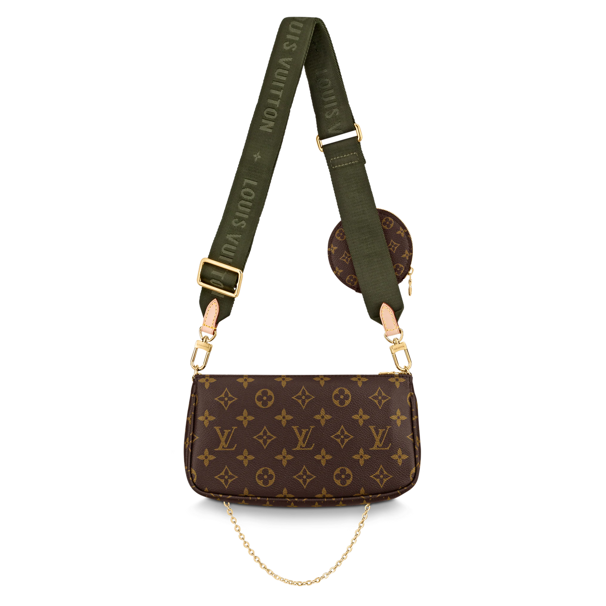 Louis Vuitton Multi Pochette Khaki - image 6
