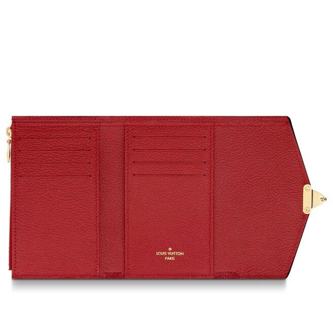 Louis Vuitton Pallas Compact Wallet Cerise Red - photo 4
