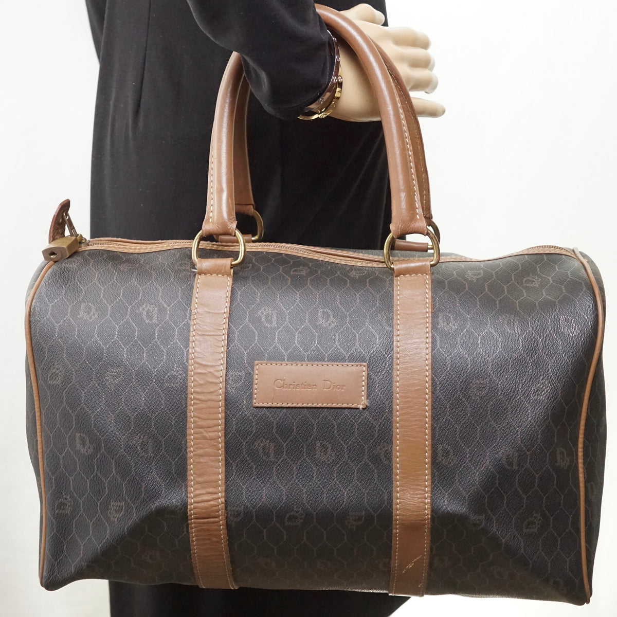 Dior Christian Dior Boston Bag Dark - photo 2