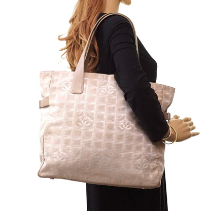 Chanel Travel Line Tote Bag Beige - photo 2