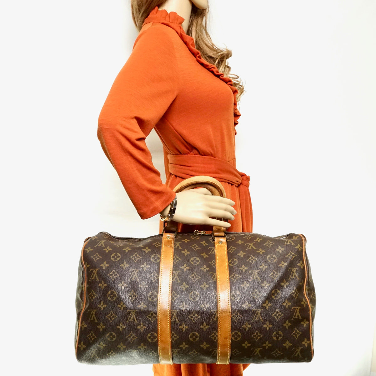 Louis Vuitton Keepall 45 Travel Bag - image 2