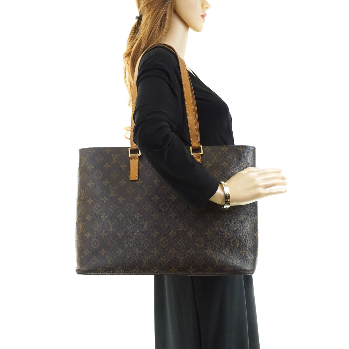 Louis Vuitton Luco Tote Bag Brown - image 2
