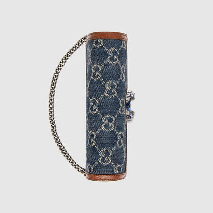 Dionysus super mini bag Dark blue - image 5