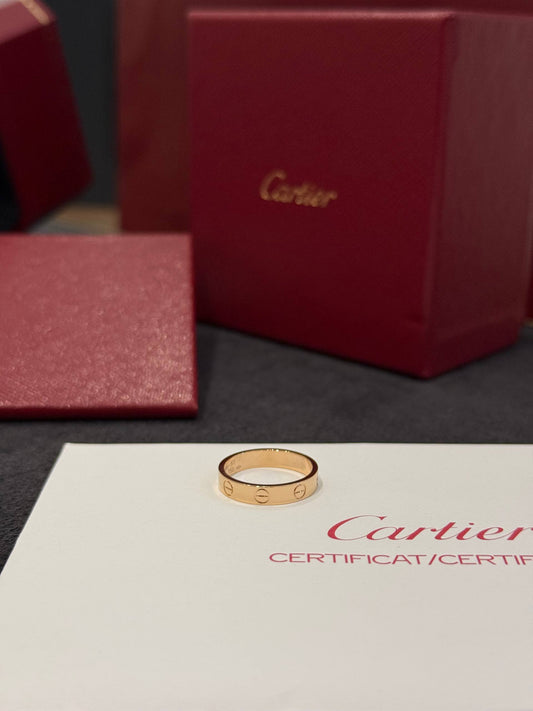 Cartier love pink gold 17 bracelet