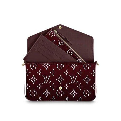 Louis Vuitton FÉLICIE POCHETTE Amarante Red - image 4