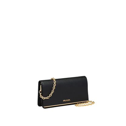 Saffiano Leather Continental Mini Clutch Bag - image 3