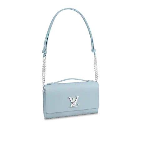 Louis Vuitton LOCKME CLUTCH Olympe Blue - image 1
