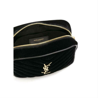 Saint Laurent Monogram Lou Camera Belt Quilted Leather Black Velvet Cross Body - photo 4