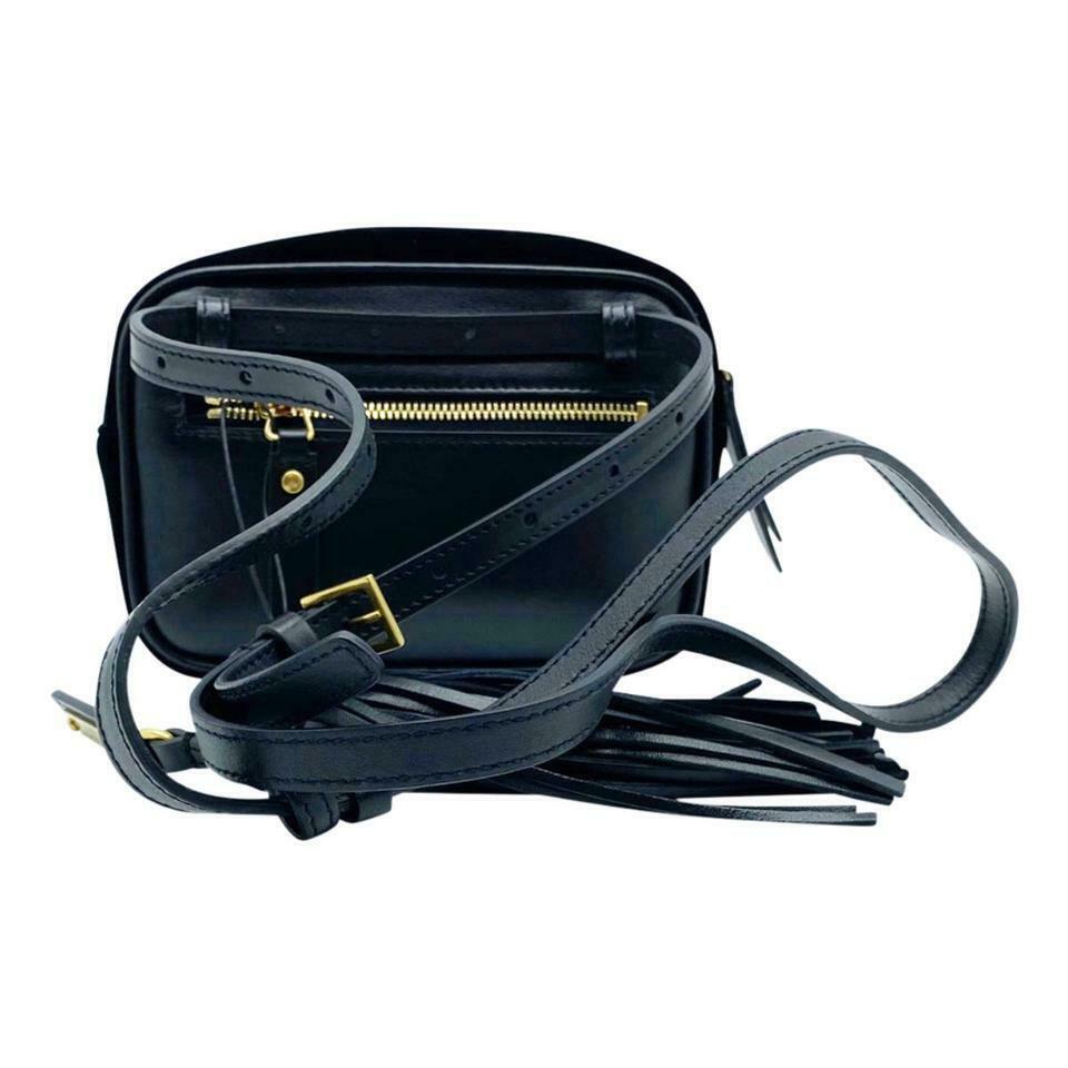 Saint Laurent Monogram Lou Camera Belt Quilted Leather Black Velvet Cross Body - photo 9