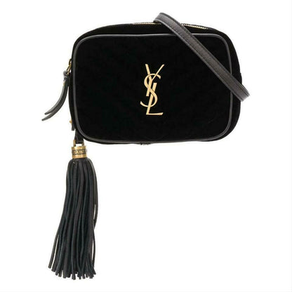 Saint Laurent Monogram Lou Camera Belt Quilted Leather Black Velvet Cross Body - photo 1