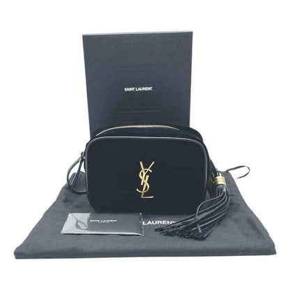 Saint Laurent Monogram Lou Camera Belt Quilted Leather Black Velvet Cross Body - photo 5