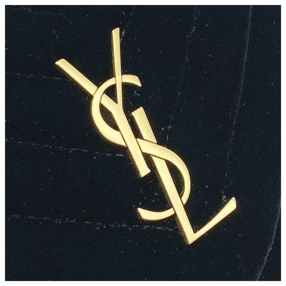 Saint Laurent Monogram Lou Camera Belt Quilted Leather Black Velvet Cross Body - photo 10