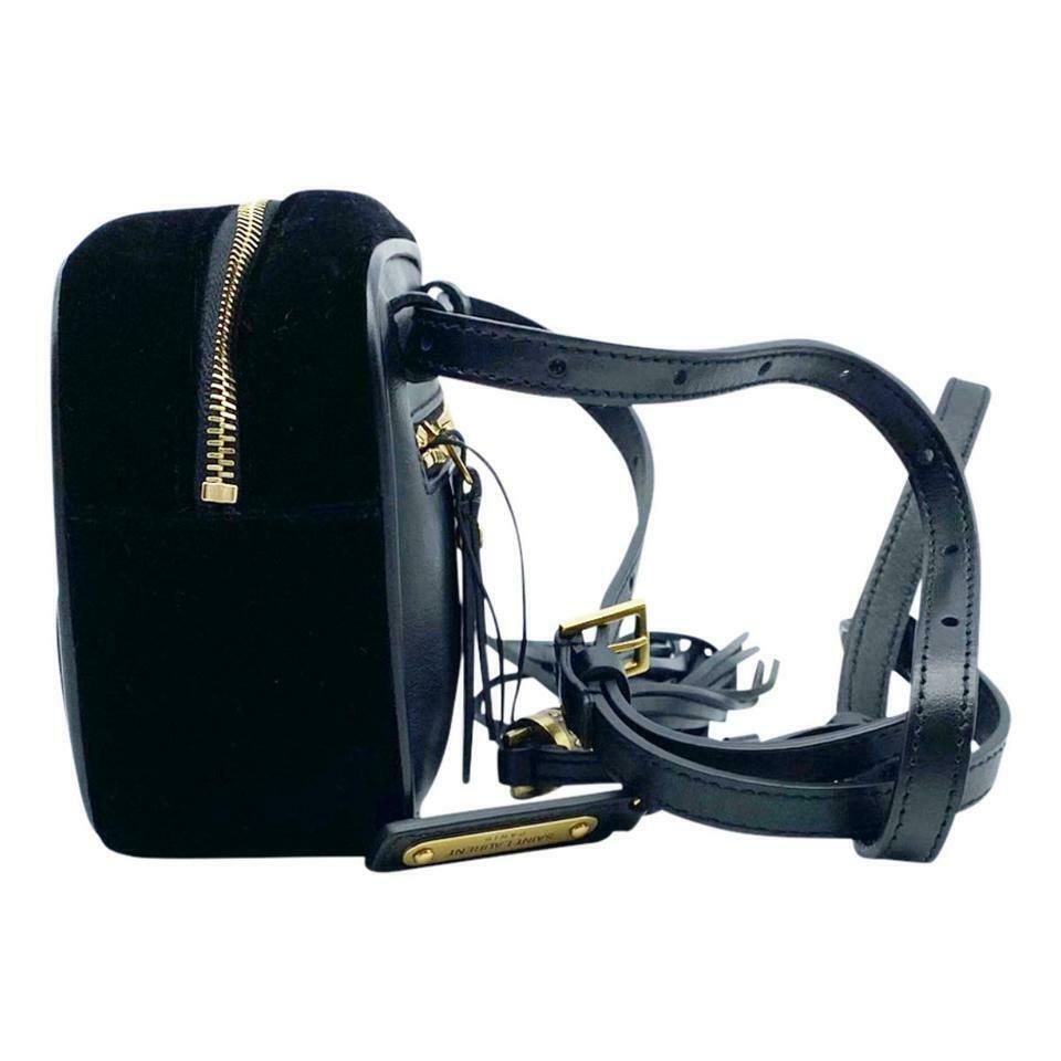 Saint Laurent Monogram Lou Camera Belt Quilted Leather Black Velvet Cross Body - photo 8