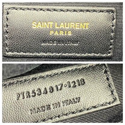 Saint Laurent Monogram Lou Camera Belt Quilted Leather Black Velvet Cross Body - photo 12