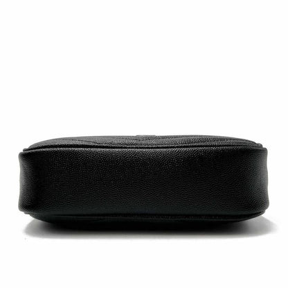 Saint Laurent Camera Lou Grain De Poudre Matelasse Monogram Mini Black Leather Cross Body Bag - image 6