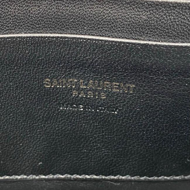 Saint Laurent Camera Lou Matelasse Monogram Mini Black Leather Shoulder Bag - photo 11