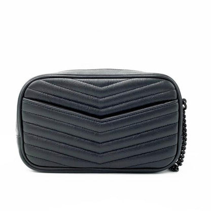 Saint Laurent Camera Lou Matelasse Monogram Mini Black Leather Shoulder Bag - image 6
