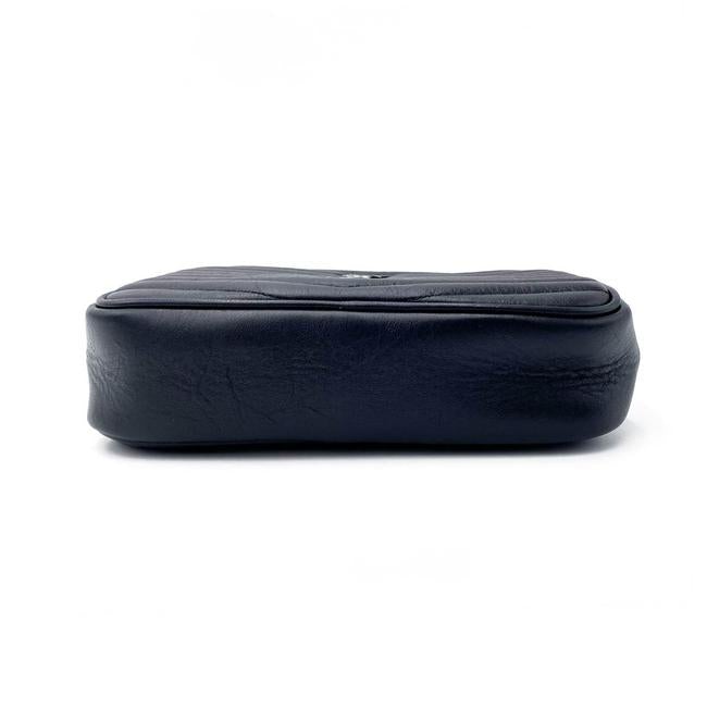 Saint Laurent Camera Lou Matelasse Monogram Mini Black Leather Shoulder Bag - image 8