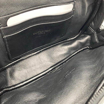 Saint Laurent Camera Lou Matelasse Monogram Mini Black Leather Shoulder Bag - photo 10