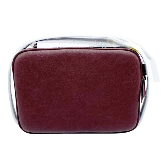 Saint Laurent Camera Lou Medium Smooth Monogram Burgundy Red Leather Cross Body Bag - image 6