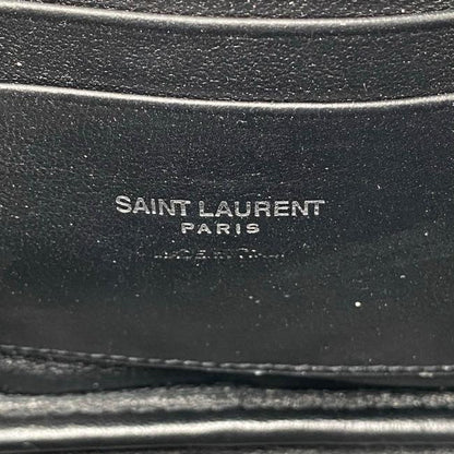 Saint Laurent Camera Lou Mini Beige Leather Shoulder Bag - photo 11
