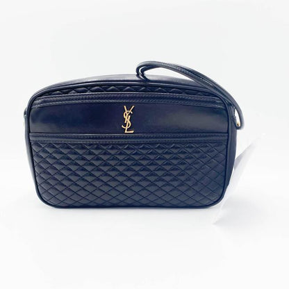 Saint Laurent Camera Victoire Quilted Black Leather Shoulder Bag - photo 4