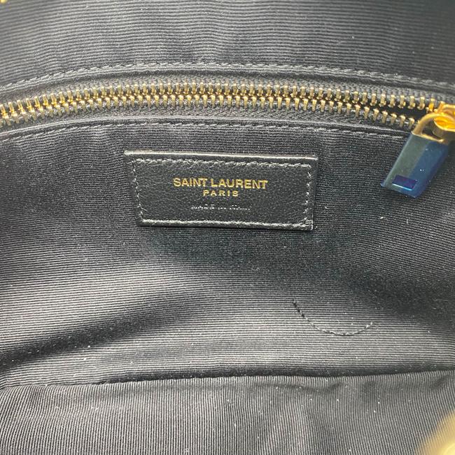 Saint Laurent Camera Victoire Quilted Black Leather Shoulder Bag - photo 10