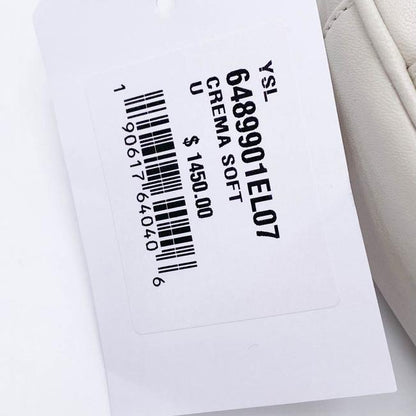 Saint Laurent Camera Victoire Quilted Off-white 2021 White Leather Shoulder Bag - photo 12