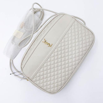 Saint Laurent Camera Victoire Quilted Off-white 2021 White Leather Shoulder Bag - photo 7