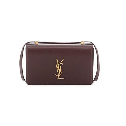 Saint Laurent Chain Wallet Monogram Small Dylan Red Calfskin Leather Shoulder Bag - photo 1