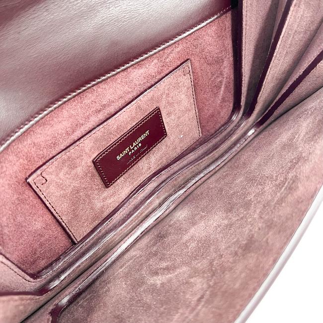 Saint Laurent Chain Wallet Monogram Small Dylan Red Calfskin Leather Shoulder Bag - photo 11