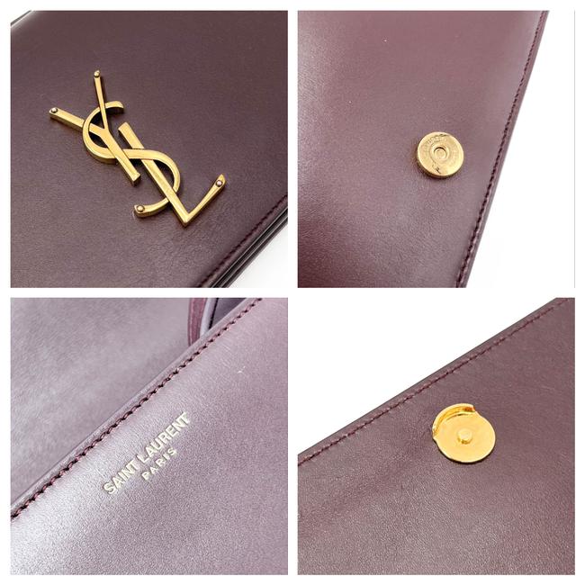 Saint Laurent Chain Wallet Monogram Small Dylan Red Calfskin Leather Shoulder Bag - photo 10