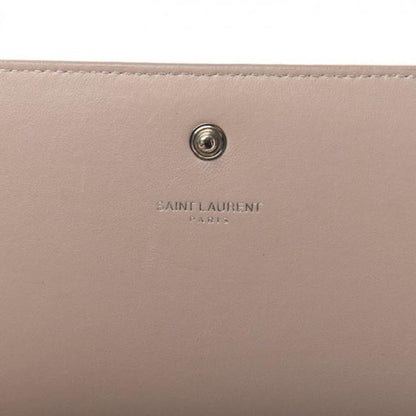 Saint Laurent Crocodile Embossed Monogram Woc Rose Antic Pink Leather Shoulder Bag - photo 11