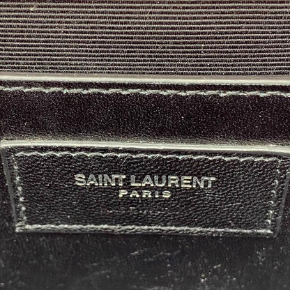 Saint Laurent Monogram Envelope Grain De Poudre Textured Mixed Matelasse Triquilt Medium Red Leather Shoulder Bag - image 11